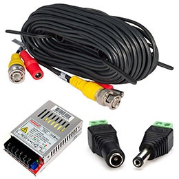 Разъемы, кабель, блоки питания