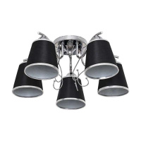 2495YX/5CR BK  Люстра потолочный эконом