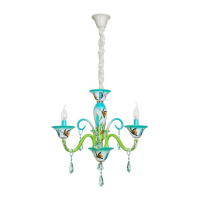 41034/3 BL+GN потолочн.классика хрусталь РАСПРОДАЖА