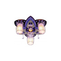 8282/3+1BK+CR RC MIXLED Люстра потол. космос