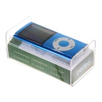 MP3 плеер PERFEO music Clip Titanium Dasplay олубой 1186464