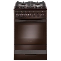 Плита Гефест 5502-02 0045 Коричневый, Стекло, ГазоЭлектрическая, без крышки
