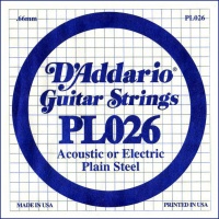 Струны D ADDARIO PL 026