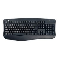 Клавиатура Oklick 340M black стандарт (PS/2+USB)