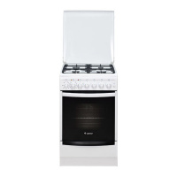 Плита Гефест 5102-03 Белый, ГазоЭлектрическая, Конвекция, крышка металл,эл.таймер