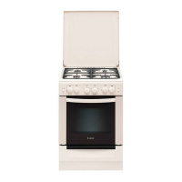 Плита Гефест 6100-02 0167 Кремовый, Газовая, крышка металл,таймер