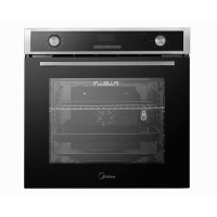 Дух.шкаф Midеа MO72105X Черный/нерж.