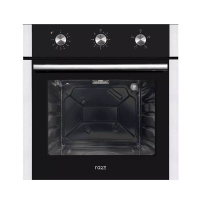 Дух.шкаф Razz OYC01M4B Черный/серый