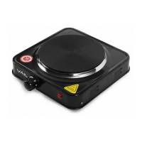 Плита настольная VAIL VL5204 н 1 д