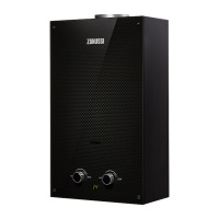 Газ. колонка Zanussi GWH 10 Fonte Glass Carbon