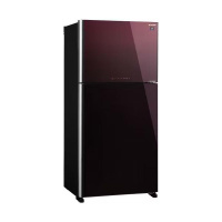 Холодильник Sharp SJ-XG 60 PGRD Бордовый/стекло (187х86,5х74)