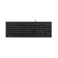 Клавиатура A4-Tech KR-85 <USB> - Slim, Black, обтекаемая форма клавиш