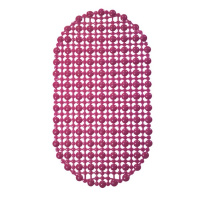 Коврик  для ван. "Комфорт" фуксия     65*36