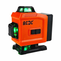 Лазерный уровень (Е0049) 16луч. зеленый ACDC к-т