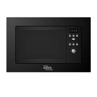 М/п Oasis MW RMB черная встраиваемая (кнопки)