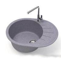 мойка GLANZ J10 (св.серая) 575*440*215  **