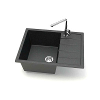 мойка GLANZ J151 (черная) 645*505*218