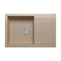 Мойка Tolero Gelcoat Costa-760 (Песочный)