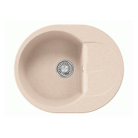 Мойка Tolero Gelcoat Ronda-620 (Крем-брюле)