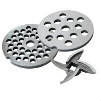 Мясорубка Аксион/нож+решетка 2шт