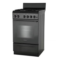 Плита Гефест 5102-01 0197 Черная, ГазоЭлектрическая, без крышки. конвекция