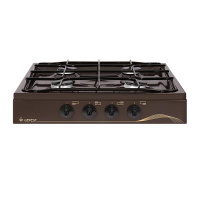 Плита настольная Гефест ПГ 900-03 К 17 коричневая (4конф.) ГАЗ