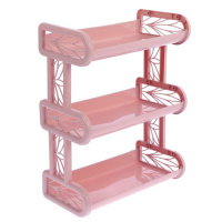 Полка  2 яруса прямая   4897-2 красная СТК