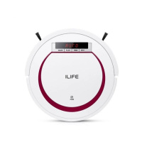 Робот-пылесос ILife V55  бело-красный