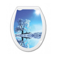 Сиденье для унитаза "Универсал Декор" Лотос