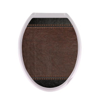 Сиденье для унитаза "Универсал Декор" Кожа