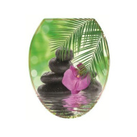 Сиденье для унитаза "Универсал Декор" Орхидея