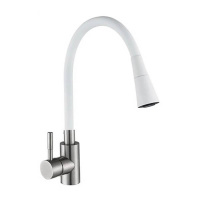 Смеситель Антей 572571 Мармелад белый нерж. 1/10