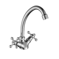 Смеситель DecoRoom DR54028 для кухни ЛАТУНЬ