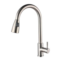 Смеситель SUS 124-017F-2 для кухни нерж