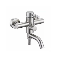 Смеситель Zegor SAP7-А097 для ванны НЕРЖ