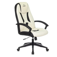 Стул-кресло Zombie 8 черный/белый