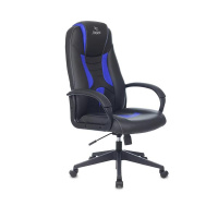 Стул-кресло Zombie 8 черный/синий