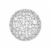 Св-к с/д накладной круг LE LED CLL 101 20W Молекула