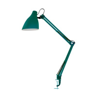 светильник наст.KD335 Camelion C24 изумрудный (струбцина)