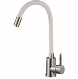 Смеситель Zegor EZA4-F090KW гайка кухня белый