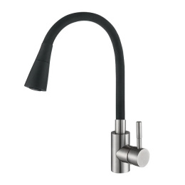 Смеситель Антей 572576 Мармелад черный нерж. 1/10