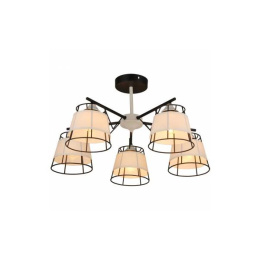 2832-5-S BK+WT Люстра подвесная