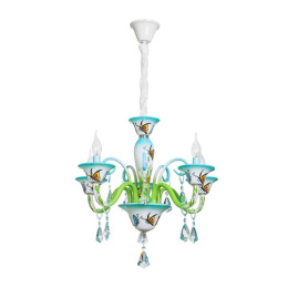 41034/5 BL+GN потолочн.классика хрусталь РАСПРОДАЖА