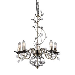 6702/5 BR люстра хрусталь