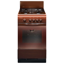 Плита Гефест 3200-08 К19 Коричневая, Газовая