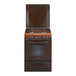 Плита Гефест 6102-02 0001 Коричневый, ГазоЭлектрическая, крышка металл