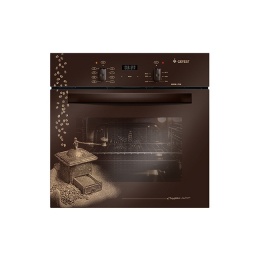 Дух.шкаф Гефест ЭДВ ДА 622-02К17 Коричневый с рисунком