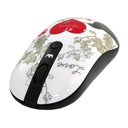Мышь Crown CMM-926W Flowers