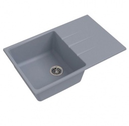 Мойка Ewigstein GERD 60F серый металик В780*500