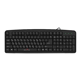 Клавиатура OKLICK 100M черный USB